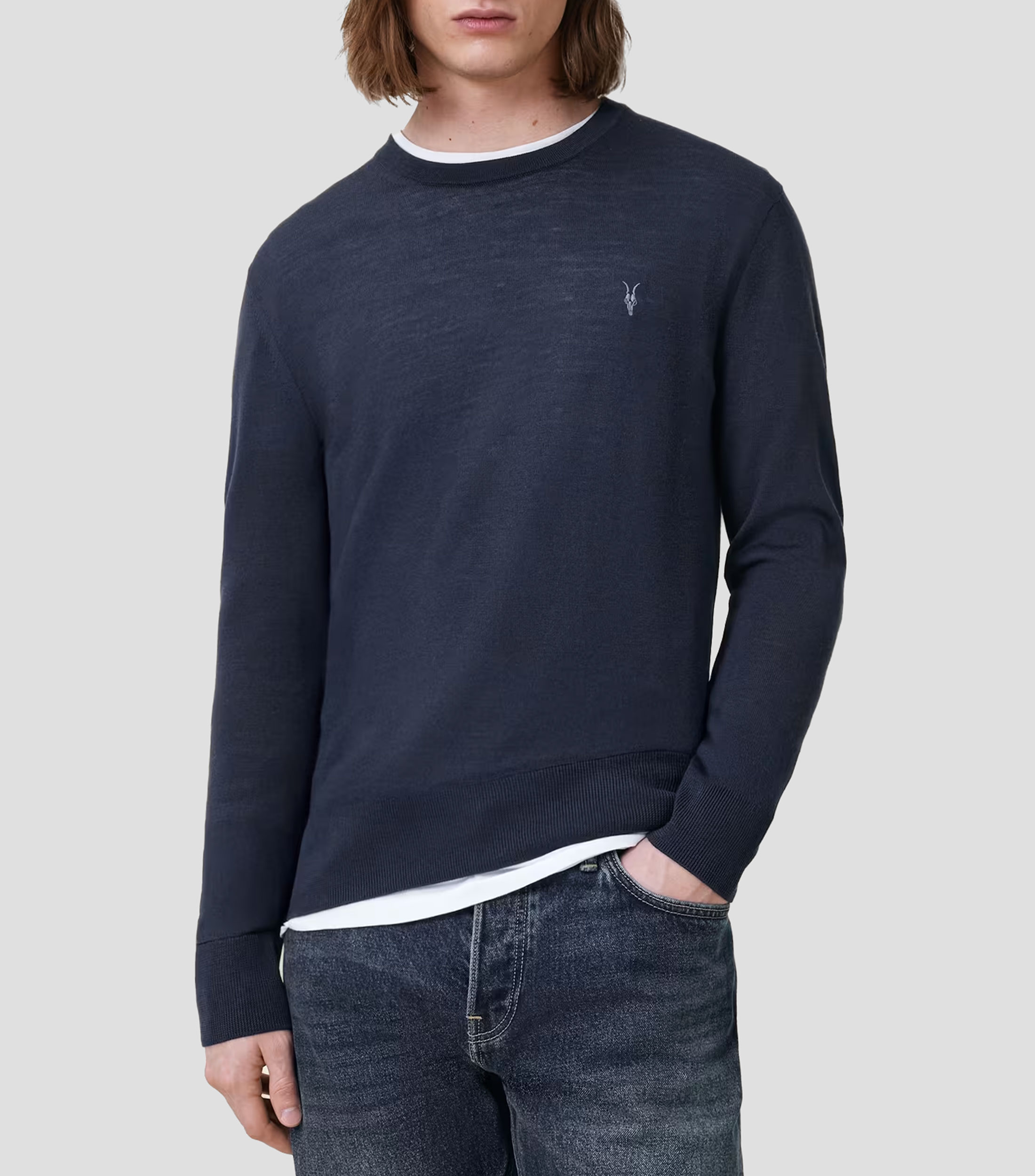 Sueter de cuello redondo Hombre